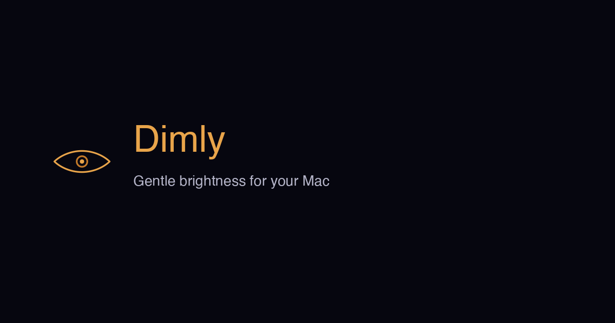 Changelog — Dimly